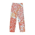 thumbnail image 3 of Lsque Corals Print Men's Pajama Pants, Lounge Pant - Comfortable Home Wear,Elastic Waistband, Stylish Design-Medium, 3 of 9