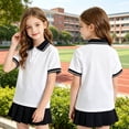 thumbnail image 5 of Grblisyd Shool Uniform Shirts for Girls Quick Dry Short Sleeve Polo Shirts with Button for Boys Athletic Golf Tennis Tops Back To School, 5 of 5