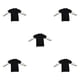 thumbnail image 2 of Tholdsy Camiseta de manga larga Diseño único portátil de alto rango Apariencia exquisita Ocasiones anchas Ropa de empalme para hombres Negro Type2 NO2, 2 of 6
