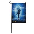 thumbnail image 1 of KDAGR Hand Halloween Zombies and The Moon Scary Fear Creepy Undead Garden Flag Decorative Flag House Banner 28x40 inch, 1 of 2