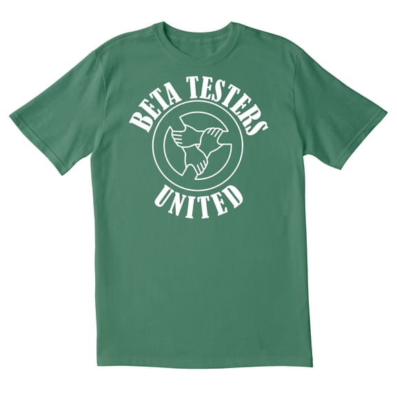 TotallyTorn Beta Testers United Novelty Sarcastic Funny Mens Graphic T Shirts