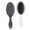 White-785, variant on Space Geometric Hair Brush, Soft Bristle Paddle Comb for Wet Dry Hair, Tribal Pattern, Aesthetic Detangling Brush for Men, Women, Kids