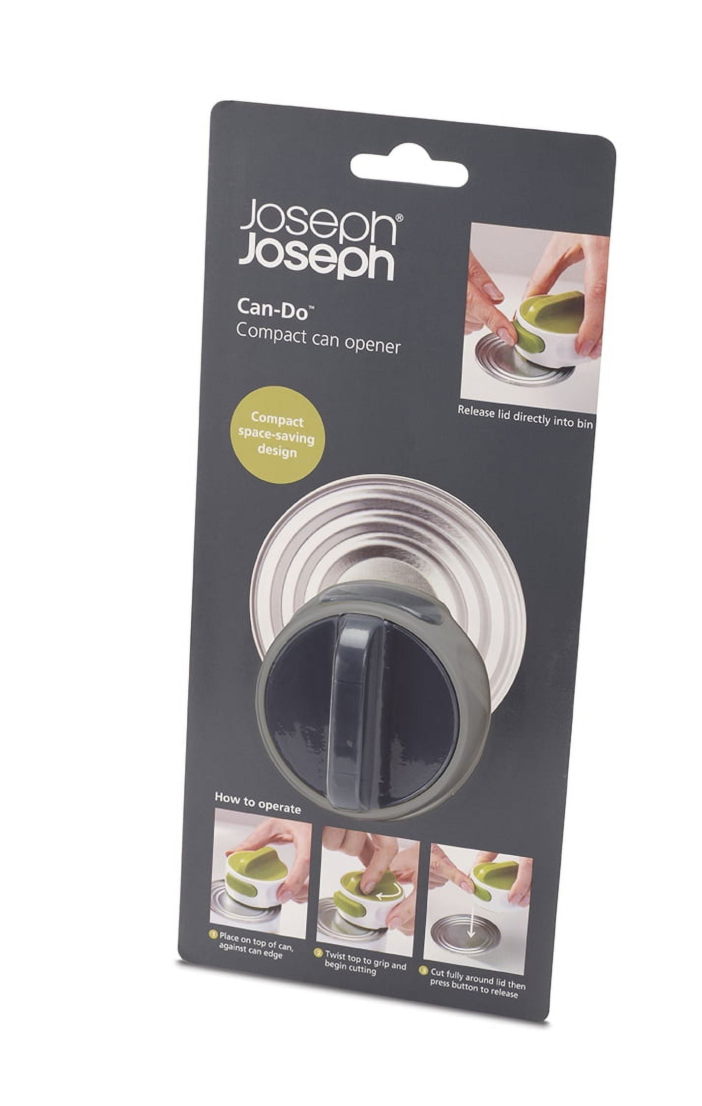  Joseph Joseph Pivot 3-in-1 Can Opener, One Size, White/Green :  Home & Kitchen