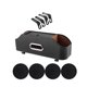 thumbnail image 3 of Caja de almacenamiento shamjiam respaldo de asiento portavasos colgantes resistente al desgaste Universal 4 Negro, 3 of 8
