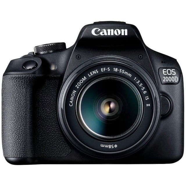 Canon EOS 2000D (Rebel T7) Appareil Photo Reflex Numérique + Trousse 18-55mm III (Modèle International)
