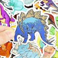 thumbnail image 3 of Pegatinas de dinosaurios impermeables para maletero, calcomanías de animales jurásicos, para portátil, botella de agua, monopatín, guitarra, para niños., 3 of 5