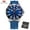 Blue with Box, variant on MINI FOCUS Luxury Brand Men's Watches Waterproof Quartz Fashion Sport Wristwatches Relogio Masculino Silicone Strap Reloj Hombre