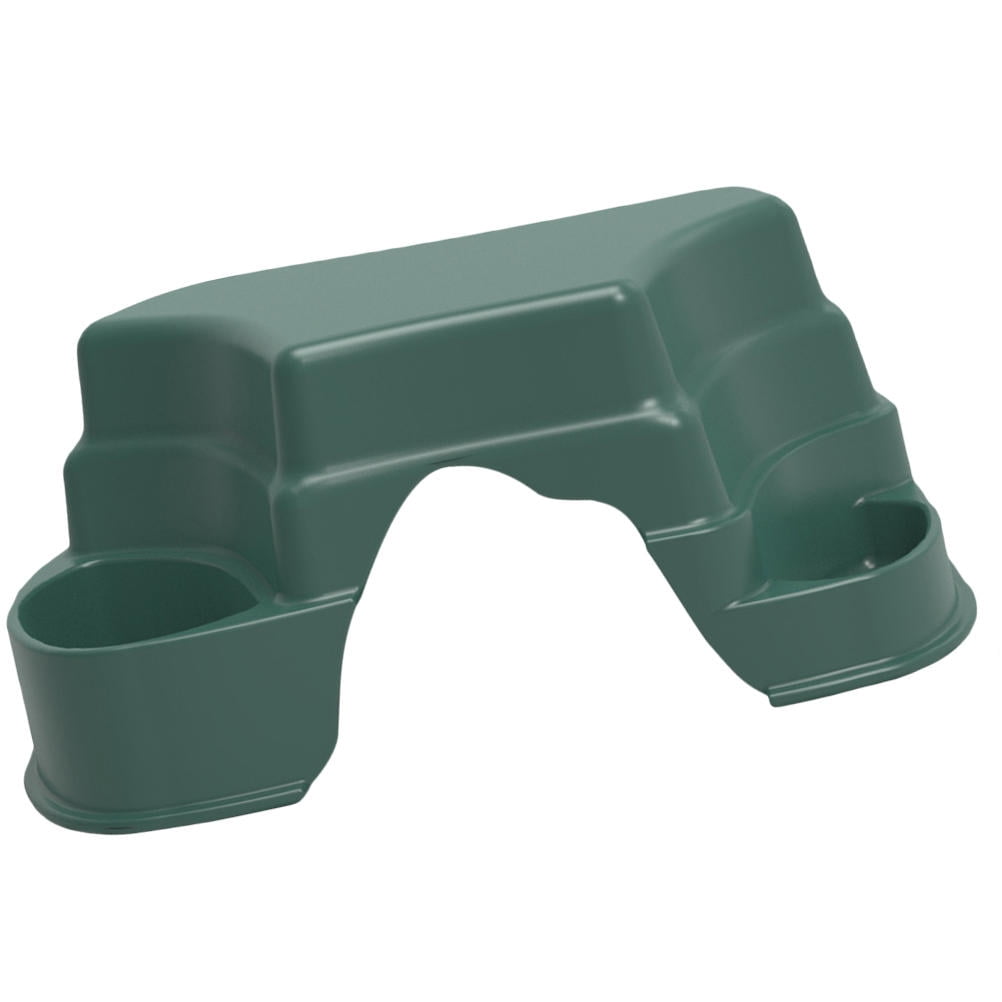 ELAYARD Sturdy Dark Green Reptile Habitat Basking Platform for Turtles