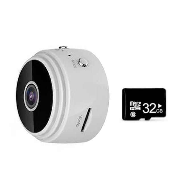 Mini cámara Irfora Mini cámara WIFI Cámaras portátiles de metal para exteriores Cámara de grabación en bucle de visión nocturna ligera 1080P con soporte Irfora Mini cámara