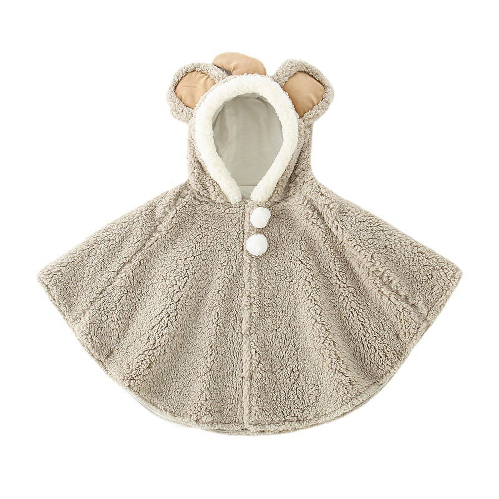 Children's Cloak Wearable Blanket Baby Cloak Spring and Autumn Coat Cute Baby Out Windproof Girl's Cloak