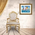 thumbnail image 3 of Slivka, Jane 24x20 Gold Ornate Wood Framed with Double Matting Museum Art Print Titled - Wide Sails, 3 of 4