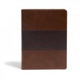 thumbnail image 1 of Bible d'Étude KJV, Pleine Couleur, Brun Selle, Indexée, 1 of 2