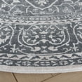 thumbnail image 3 of Safavieh Reflection Dolkar Oriental Area Rug, Dark Gray/Cream, 8' x 8' Round, 3 of 11