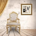 thumbnail image 3 of Noiseux, Marie Madeleine 26x26 Gold Ornate Wood Framed with Double Matting Museum Art Print Titled - Allium, 3 of 4