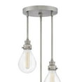 thumbnail image 4 of Coastal Farmhouse Three Light Chandelier-Pewter Finish Bailey Street Home 81-Bel-3002370, 4 of 5