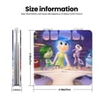 thumbnail image 3 of Qekee inside out 2 Print Compact Makeup Mirror Folding Mini Pocket Mirror Portable Hand Mirror Double-Sided 2 x 1x Magnification for Woman Girls-Square, 3 of 9