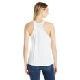 thumbnail image 2 of Women's with Floral Skull Flowy Racerback Tank Top, 2 of 2