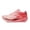 Pink Red, variant on Gender-Neutral Athletic Running Footwear - Lightweight And Breathable with Bright Orange, Black, And Neon Green Highlights, Providing Stability for Both Men And Women. Suitable for All Seasons