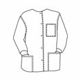 Natural Uniforms Women s Medical Nurse Scrub Jacket Plus Size XS 5XL pogtmm-women-3-4-sleeve-blazer-open-front-cardigan-jacket-work-office