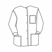 Natural Uniforms Scrub Jacket, XS-5XL, Womens Scrub Jacket