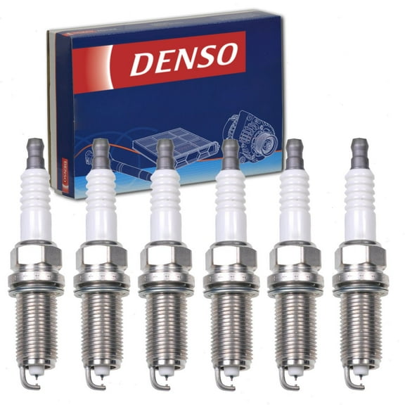 6 pc DENSO Iridium Long Life Spark Plugs compatible with Nissan Xterra 4.0L V6 2008-2015