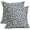 Navy Blue 2, variant on Leopard Print Pillow Covers 20x20 Set of 2 Navy Blue Beige Cheetah Animal Print Preppy Decorative Outdoor Pillowcases Chinoiserie Farmhouse Throw Cushion Case Decor for Couch Sofa Bed