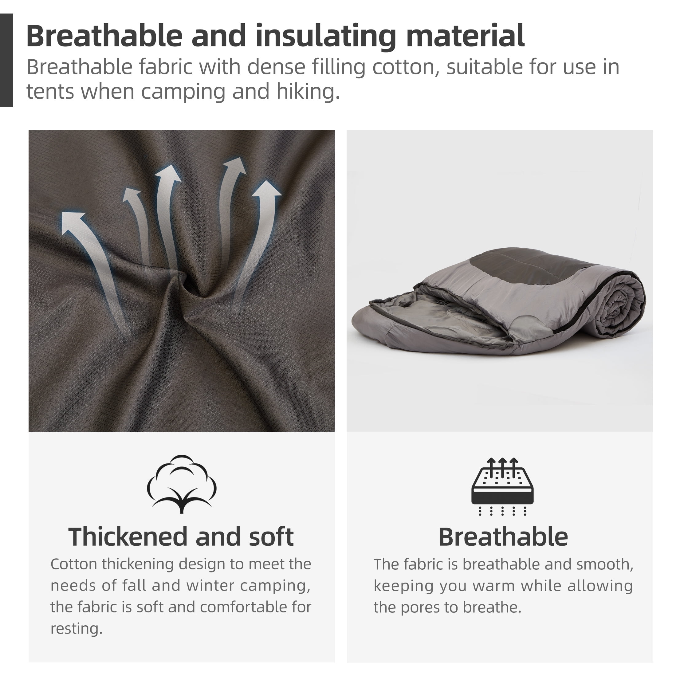 Invoker Mummy Sleeping Bag | 23 ℉ Extreme 3-4 Season Sleeping Bag for Adults Kids Cold Warm Weather for Camping Hiking Backpacking
