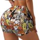 thumbnail image 1 of Balery Cats & Dogs Group Pantalones cortos de entrenamiento estampados para mujer, sin costuras, ajustados, para gimnasio, yoga, correr, deportes, ejercicio activo, fitness.-Large, 1 of 8