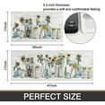 thumbnail image 3 of Sunflower Farmhouse Kitchen Rugs Set of 2,Colorful Spring Summer Flowers Kitchen Rugs and Mats Non Skid Washable,Farmhouse Kitchen Runner Rugs with Rubber Backing (17"x48"+17"x30"), 3 of 6