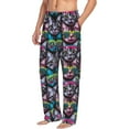 thumbnail image 6 of Sikiie Happy Kitten Faces Pajama Pants Men, PJ Bottoms, Sleep & Lounge Pants-Small, 6 of 6