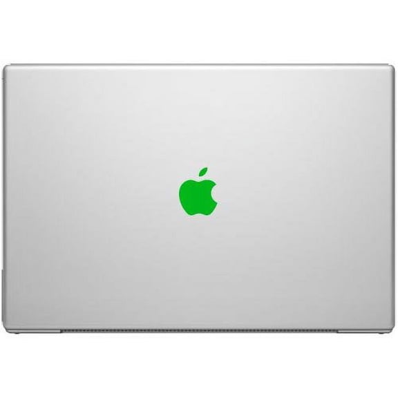 Green Color Change Apple Overlay Decal Sticker - Vinyl Decal for Macbooks