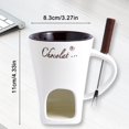 thumbnail image 7 of Tozuoyouz Sweet Chocolate Fondue Mugs Contain Fondue Cup & Forks, Chocolate Melting Cup, Mini Chocolate Fondue Set Without Tealights, Fondue Cups With Forks For Date Night Birthday Wedding Gifts Red, 7 of 7