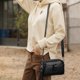 thumbnail image 5 of Bolso de hombro de piel suave lavada para mujer, con múltiples cremalleras, espacioso, de gran capacidad, para uso diario, viajes, trabajo, compras, neceser, de poliéster., 5 of 6