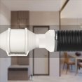 thumbnail image 2 of 5X Ventilation Pipe Reducer Adapter Pipe Air Duct Adapter Pipe Connector for Inline Ventilation System(200-150mm), 2 of 3