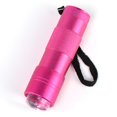 thumbnail image 1 of Luz ultravioleta 12 LED Linterna Antorcha de mano Mini equipo de manicura () Rosa roja roja JShteea El nuevo, 1 of 1