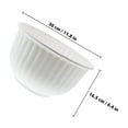thumbnail image 4 of FENGGUIQU Vintage Plastic Flower Pot White 1Pack Multi-Use for Garden, 4 of 8