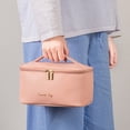 thumbnail image 2 of Makeup Bag Travel Cosmetic Bags Small for Women Girls Zipper Pouch Case Organizer Waterproof Cute (Green), 2 of 8