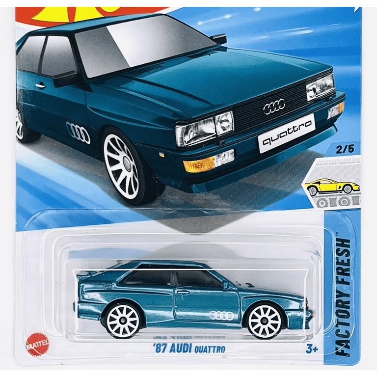 Hot Wheels 87 Audi Quattro Teal 16/250 Factory Fresh 2/5 - Walmart.com