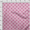 thumbnail image 2 of oneOone Polyester Lycra Fabric Floral Block Print Fabric BTY 56 Inch Wide, 2 of 4