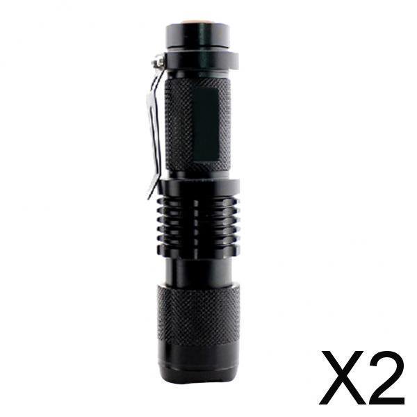 Linterna LED Antorcha de Mano 2 Piezas Shamjiam