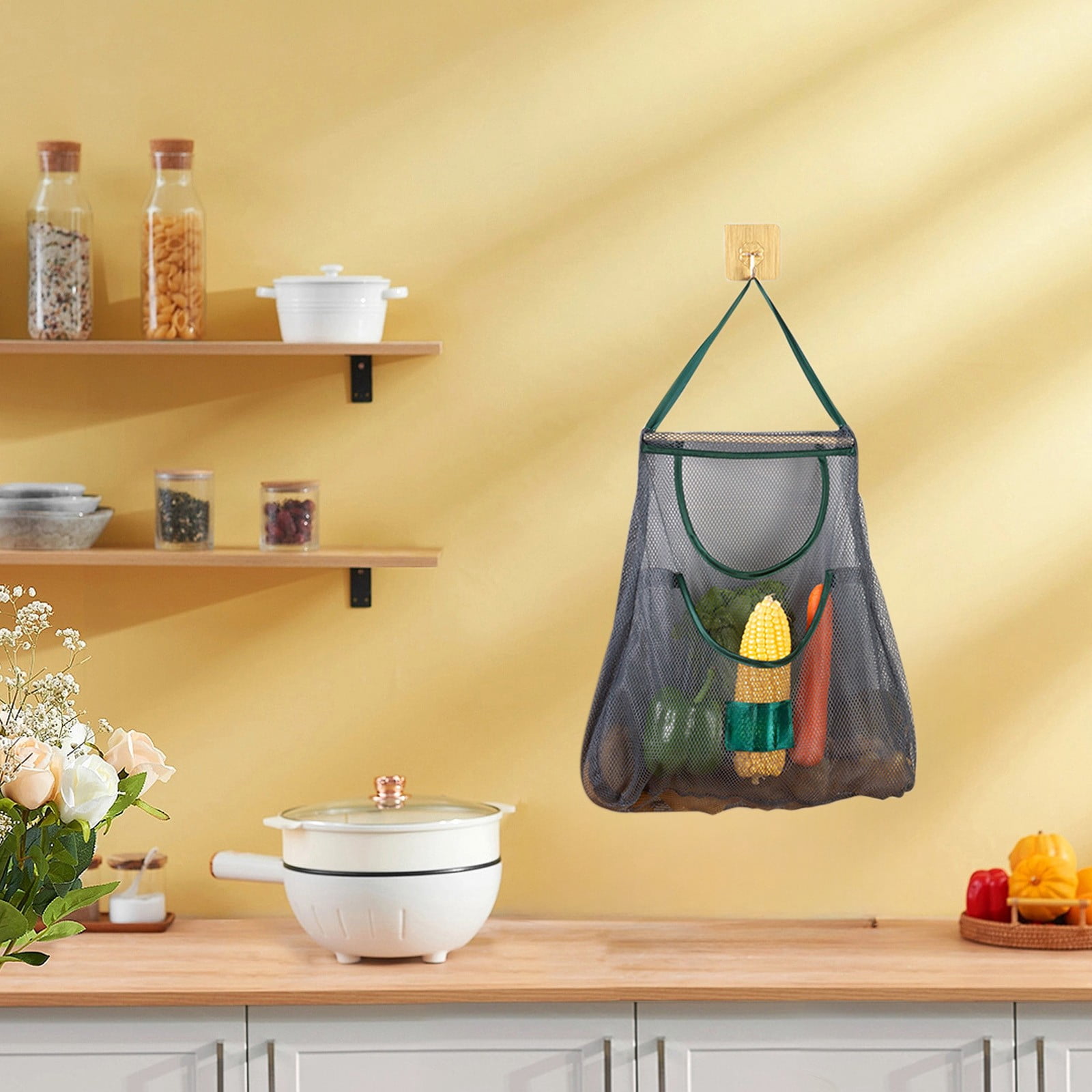 60 Sacs Protecteurs Pour Fruits 6" X 8", Sacs Réutilisables En Filet Pour Fruits | Leroy Merlin