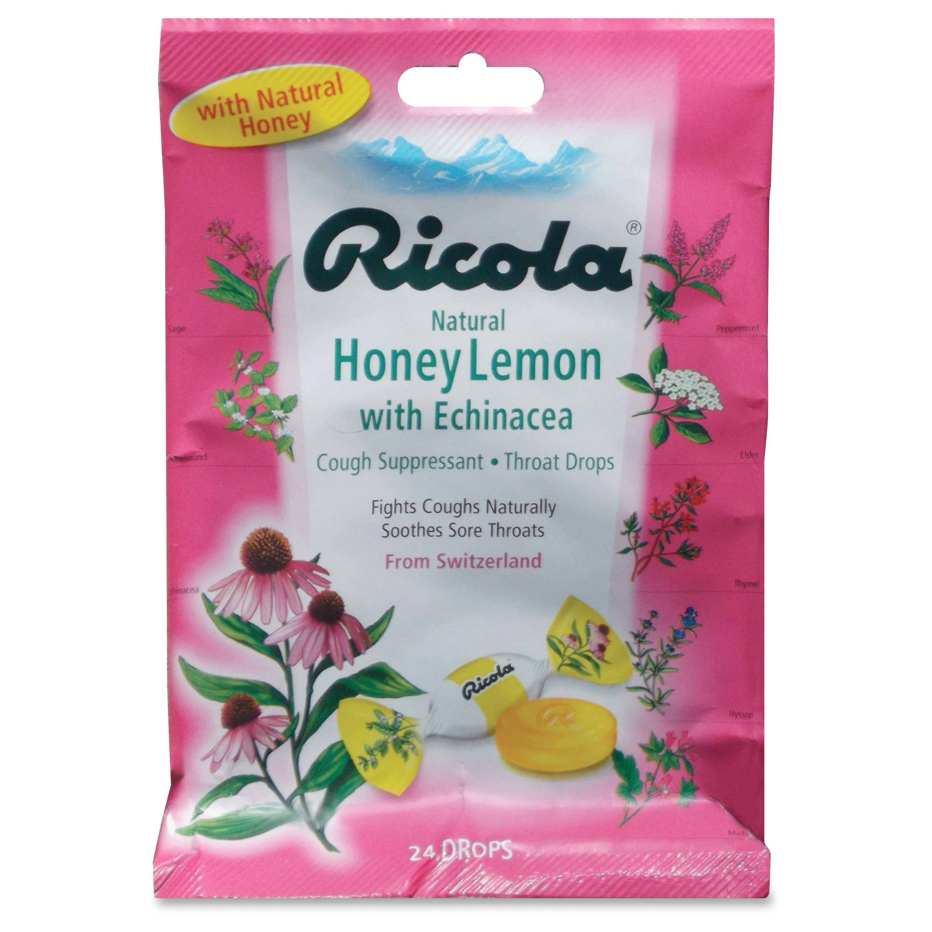 Ech. Honey-Lemon Bags 24 Ct.