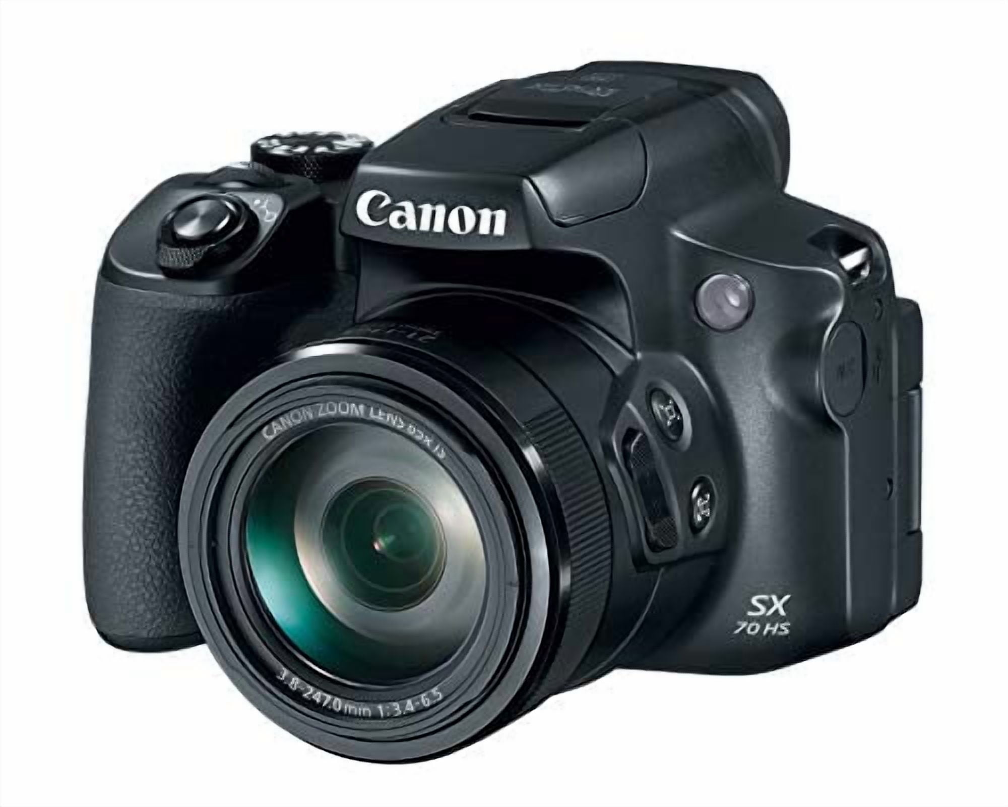 Canon Powershot SX70 20.3MP - 65x Zoom, 4K Video, 3-inch LCD