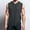 Grey, variant on Bcfgryg Men Solid Color Hooded Sleeveless Vest Fitness Jacket Casual Loose Sports Breathable Comfortable Trendy Jacket Mens Coats Gray L