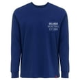thumbnail image 2 of Unisex Sportiqe  Blue Orlando Magic Genuine Issue Collection Wales Long Sleeve T-Shirt, 2 of 3