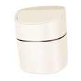 thumbnail image 1 of Tiny Desktop Waste Garbage Bin, Plastic Plastic Mini Wastebasket  For Office Shake Lid Type 16x13cm, 1 of 8