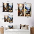 thumbnail image 4 of Designart "Brown Pickup Truck Mountain III" Pickup Truck Framed Wall Art Set Of 2 - Brown Transportation Gallery Wall Frame Set For Home Decor, 4 of 7