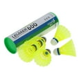 thumbnail image 1 of 6PCS Professional Badminton Ball Yellow Feather Nylon Shuttlecocks Birdies Indoor Outdoor Sports Practice Training Badminton, 1 of 8