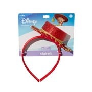 Claire's Disney Jessie the Cowgirl Red Glitter Hat Headband