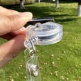 thumbnail image 3 of QREEL Retractable Badge Reels, Badge Holders with Swivel Alligator Clip for ID Cards & Work Badges (25-Pack, Clear), 3 of 7